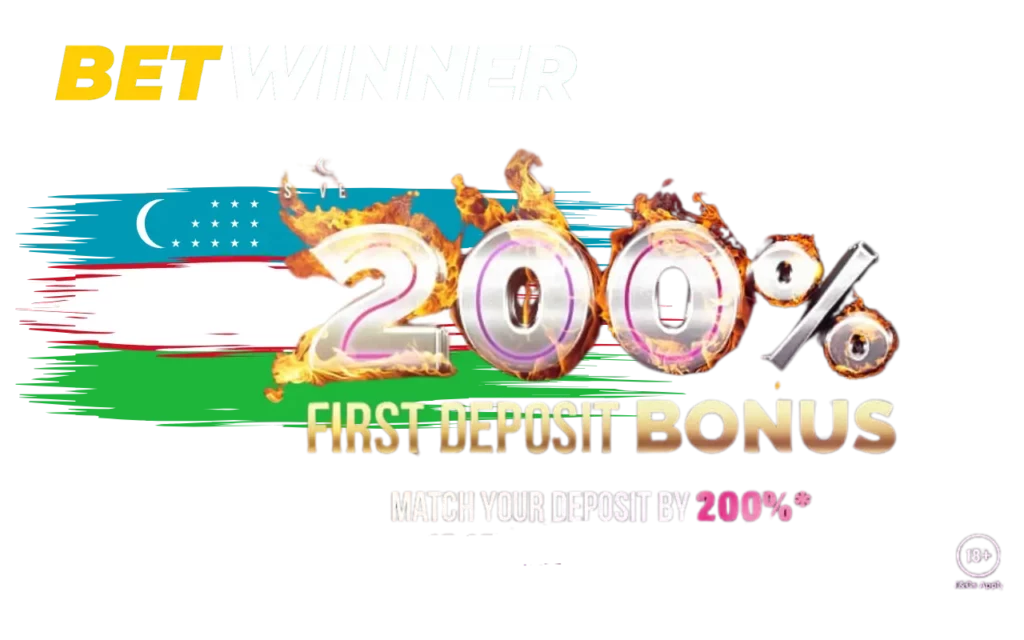 Birinchi depozit uchun 1-200% bonus