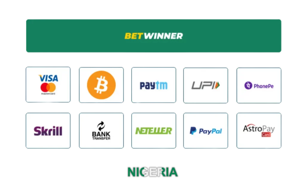 Betwinner Withdrawal Methods