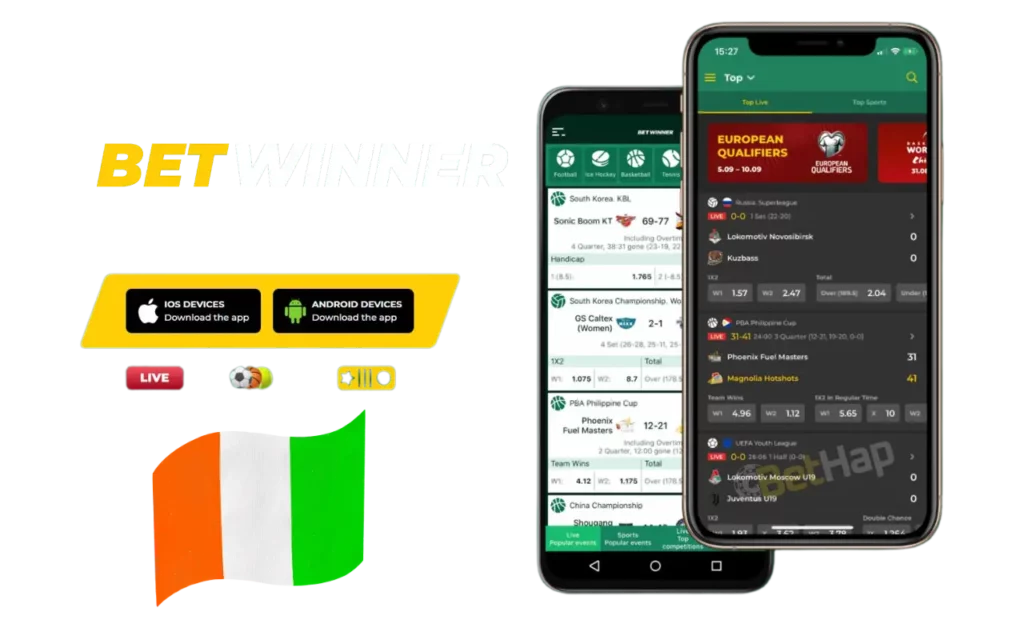 Application mobile Betwinner